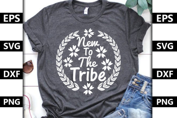 Baby Quote Design, New to the Tribe