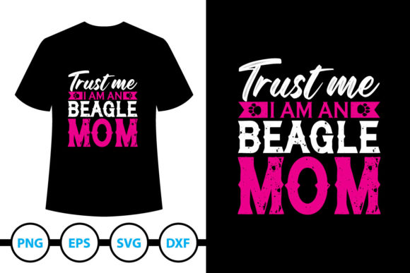 Beagle Dog T-Shirt Design 7: Graphics & Print Templates