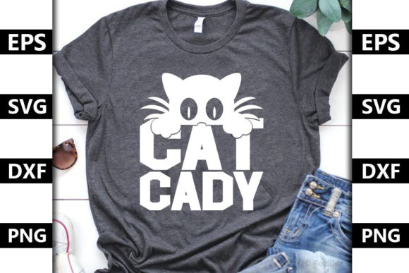 Cat Quote Design: Graphics for T-Shirt Designs