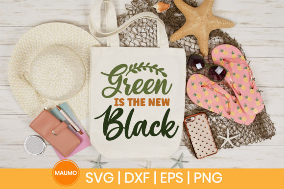 Green is the New Black: Garden SVG Quote Graphics