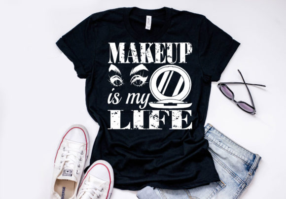 Makeup Quote Design Graphics: T-Shirt Designs That Brand