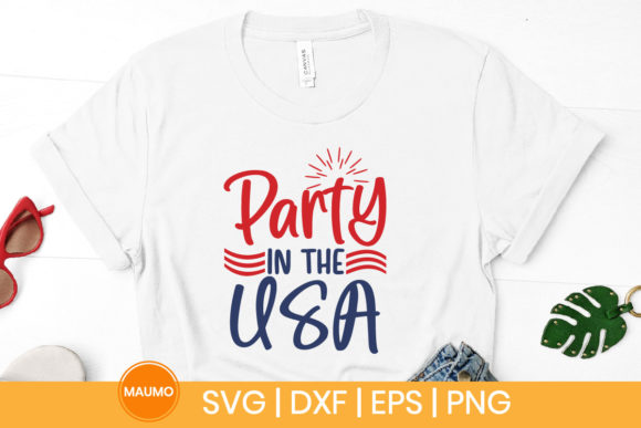 Party in the USA: 4th of July Graphics & Print Templates